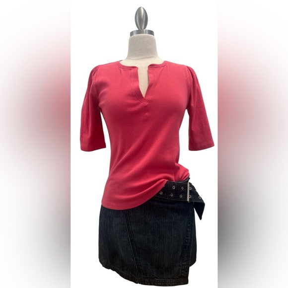 Maeve -Anthropologie Coral Top - Picture 2 of 6